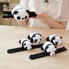 1pz Kawaii Animale Slap Snap Wrap Braccialetto Braccialetto Panda Peluche Anello Mano Braccialetto Per Bambini Giocattoli Compleanno Regalo Elegante