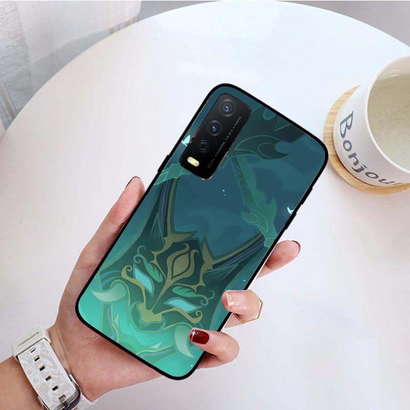 Genshin Impact Namecard Phone Case for VIVO Y31 Y21 Y70 Y21S Y20 Y72 1907 Y12 Y11S Y53S Y33S Y55 Y76 Y51 Y15S Y01