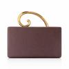 Fashion Shoulder Clutch Pu Leather Crossbody Summer Handbag Evening Bag Branded Copy Bags By Hand Golden Party Women's White Fur