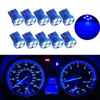 10Pcs Car T10 4SMD 1210 LED Wedge Gauge Ταμπλό Φωτιστικό Πλαϊνής Πόρτας