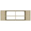 Vidaxl Wisząca Szafka Pod Tv, Dąb Sonoma, 102X35X35 Cm