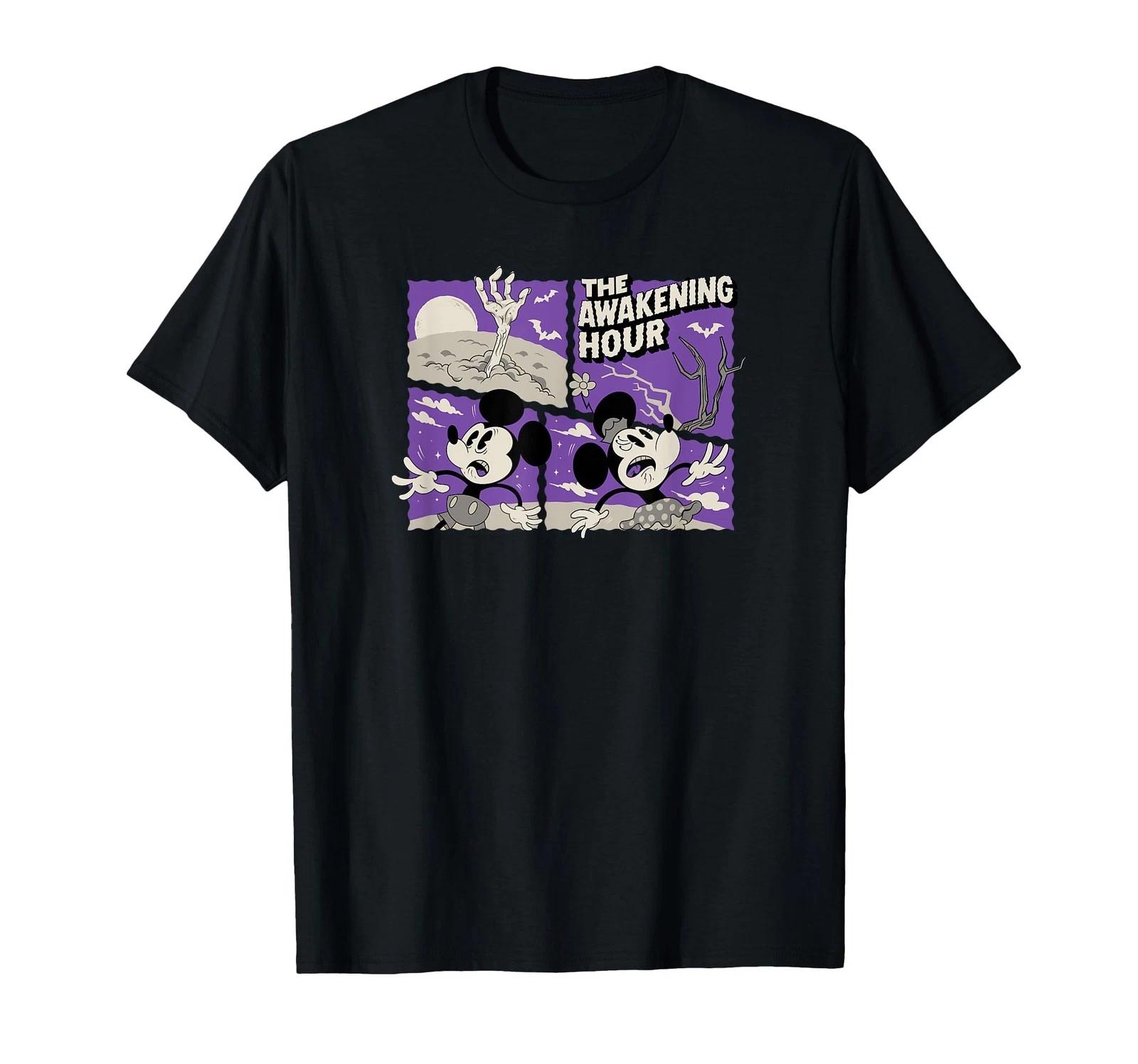 Disney Mickey & Minnie Halloween Awakening Time T-Shirt_ XL