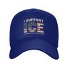 I Support ICE Immigration and Customs EnforceUnisext Vintage Baseball Cap Streetwear Hip Hop Hats Summer Tennis Skate Baseball Caps