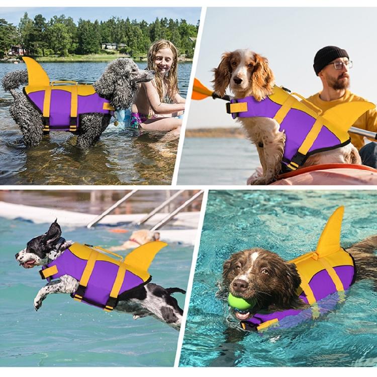 Dogs Pool Vests for Beach Pool Swimming & Boating Suit with Handle Costume Swimsuit with Handle
