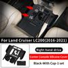 For Toyota Land Cruiser 200 LC200 2016- Center Console Silicone Mat Dust Resistant Anti Slip Interior Upgrade Parts