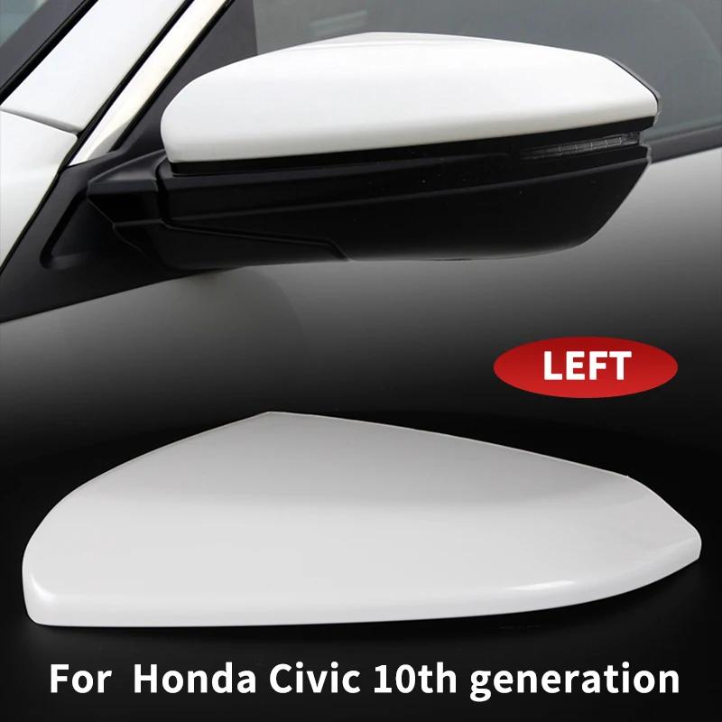 Left Right Side Rearview Mirror Cap Cover for Honda Civic 10th 2016 2017 2018 Accessories Black Red Replacement