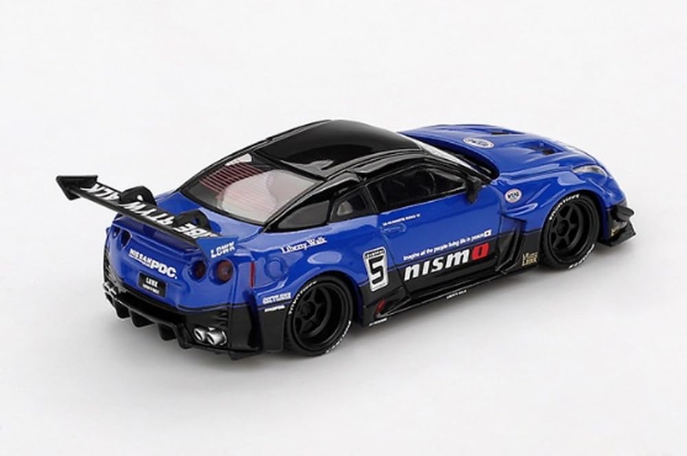 Sunrich MINI GT WORKS GT Nissan Version 2 Blue Finished Product 1/64 LB-Silhouette 35GT-RR (Right-Hand Drive) MGT01124-R