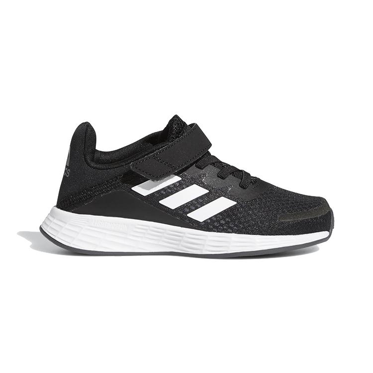 Adidas Duramo Sl Breathable Low top Running Shoes Black White Children Aged 3 7 Years Old FX7314