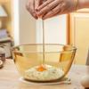 Gnas Hitzebeständige Glas-Rührschüssel mit Deckel