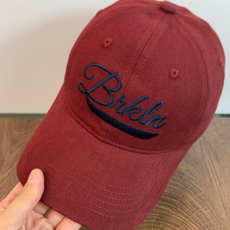 Unisex Embroidered Washed Cotton Baseball Cap
