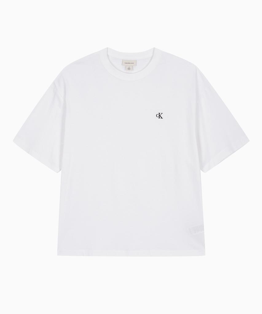 Kaelbinkeullainjin Relaxed Fit Archive Logo Short Sleeve T-Shirt 40Hm229 Yaa