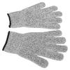 2Pcs Cut Resistant Gloves Level 5 Cutting Labor Gloves Suitable for Kitchen Garden Work Grey