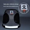 Pet Harness With Double Layer Mesh Reflective Breathable For Dogs And Cats