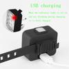 Color Bike Taillight Waterproof Riding Rear Light Led Usb Chargeable Mountain Bike Cycling Light Tail-lamp Bicycle Light