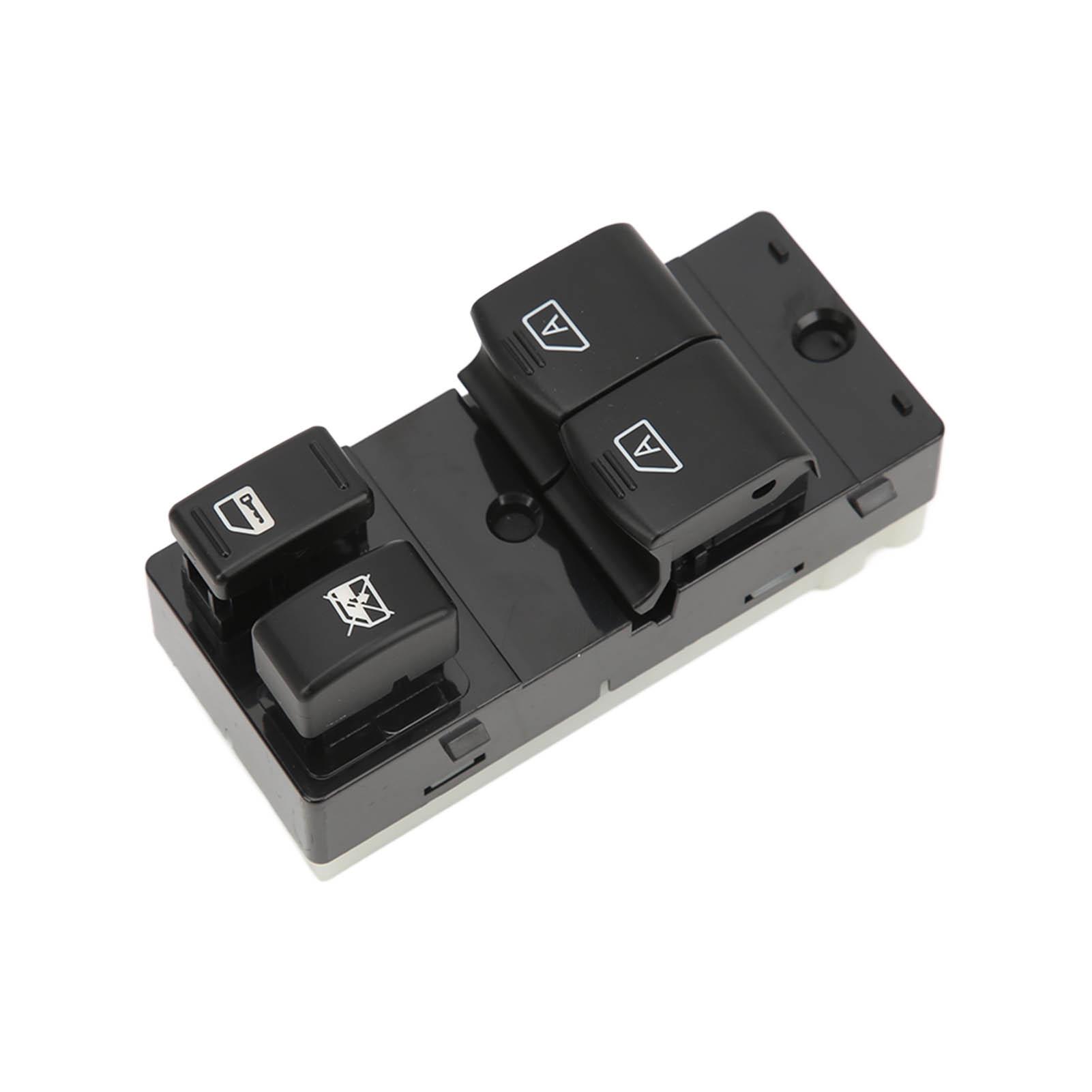 

Front Driver Side Window Master Switch 25401ZJ00A Black Replacement for Nissan Titan 20042015 2