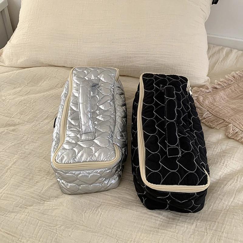 Large Capacity Hair Dryer Curling Iron Storage Bag Multi Functional Portable Travel Protective Cover Cosmetic Makeup Organizer