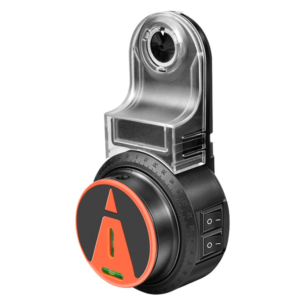 2 v 1 Sběrač prachu k vrtačce 360° Laserová vodováha Nástavec pro sběr prachu k vrtačce Nástroj pro čištění prachu pro vrtací příslušenství