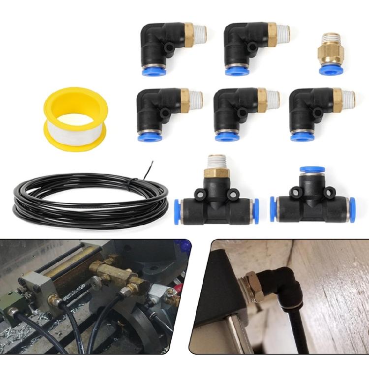 TurbosVehicles Vacuum Fitting Kit TurbosWastegate & Solenoid Push Lock Connector