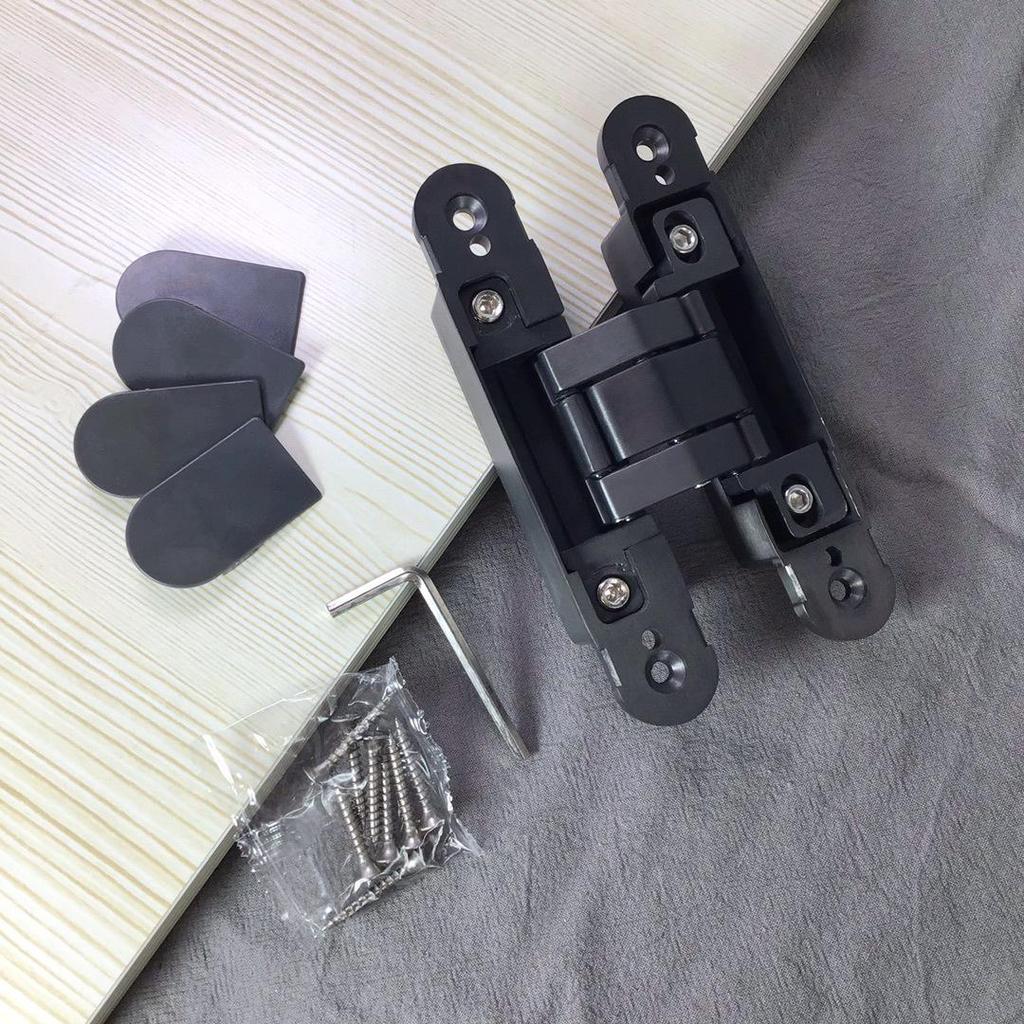 Three-Dimensional Adjustable Concealed Zinc Alloy Hinge for Outward Opening Wooden Doors
