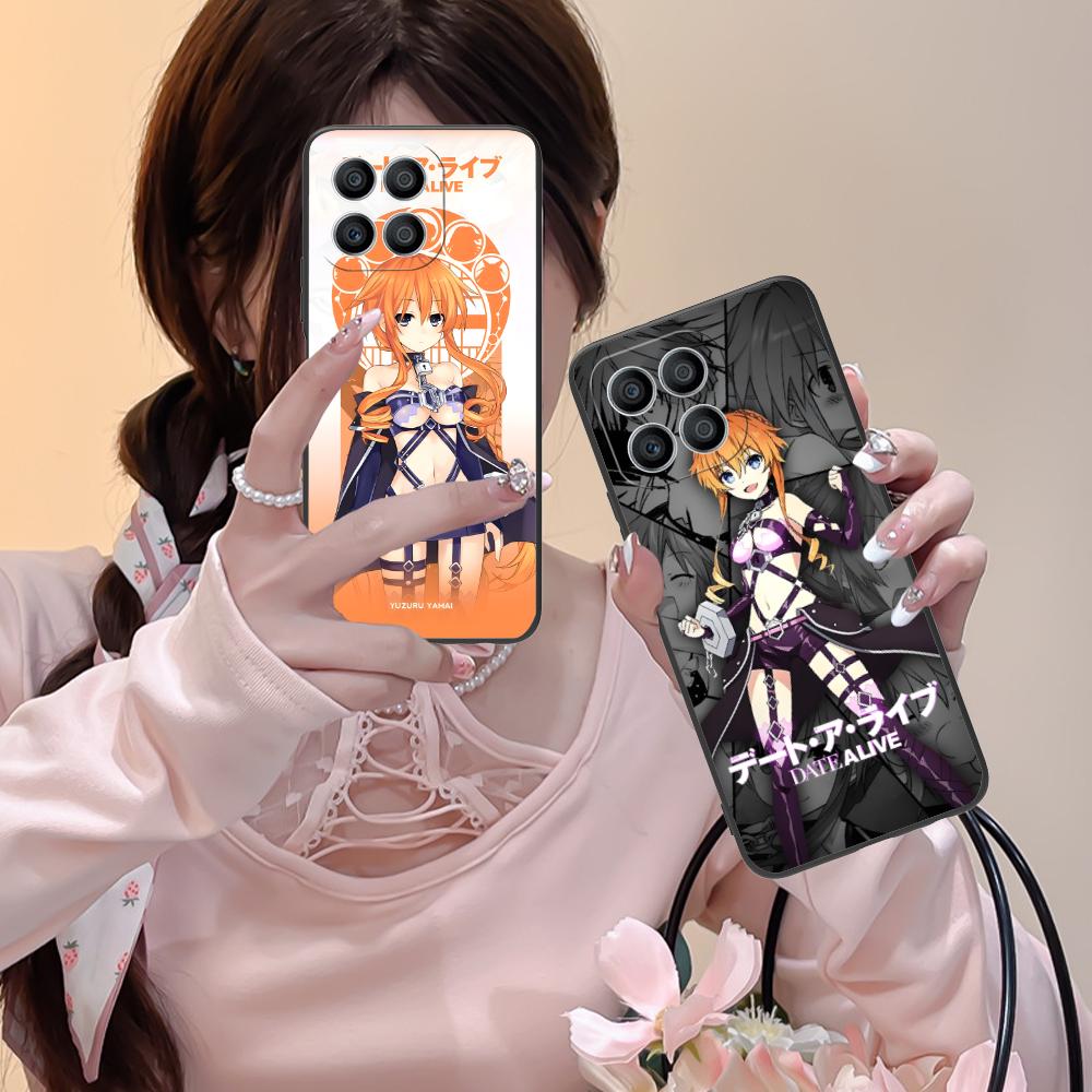 Date a Live Yamai Kaguya Matte Mobile Phone Case for Honor 90 80 70 60 50 30 20 10 9 8 7 Pro S SE Lite 5G Colorful Printing