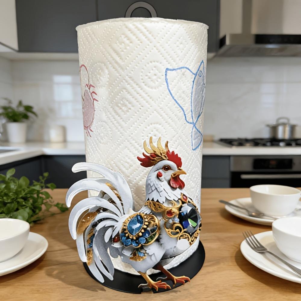 Lustiger Rollenpapierhandtuchhalter Taschentuchständer Vertikales Serviettenregal Taschentuch-Aufbewahrungsregal Esstisch