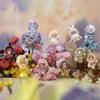 Pop Mart Skullpanda Impressionism Plush Pendant Assortment Box 9 Pieces PVC Toy Figure