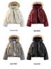 Men's Winter Retro Cotton Jacket with Detachable Fur Collar - Thick and Trendy Outerwear