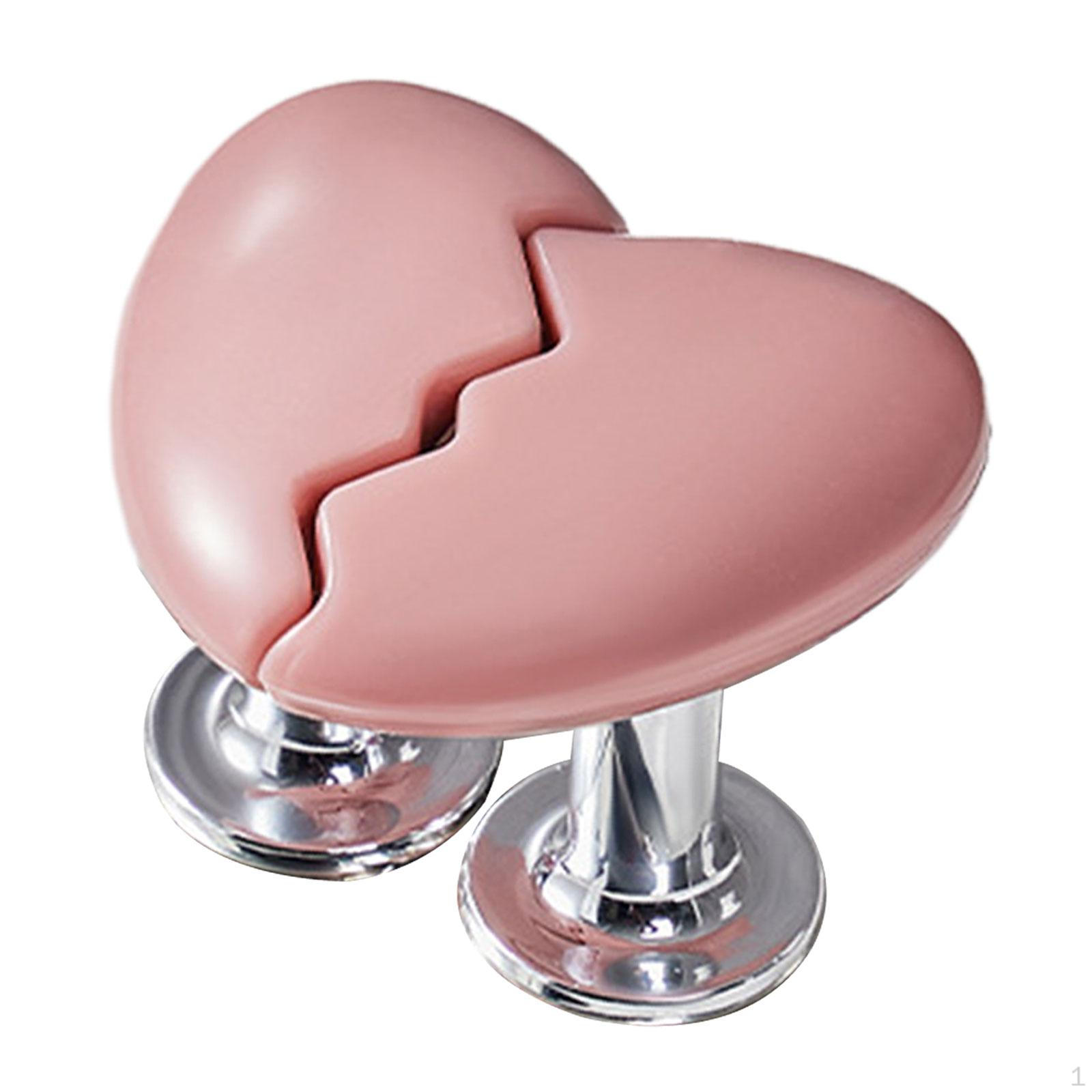 

Кнопка для унитаза в форме разбитого сердца, удобный инструмент для женского маникюра