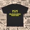 New Hot McCulloch Vintage Chainsaws Logo TShirt American Size S5XL TShirt Unisex T-Shirt