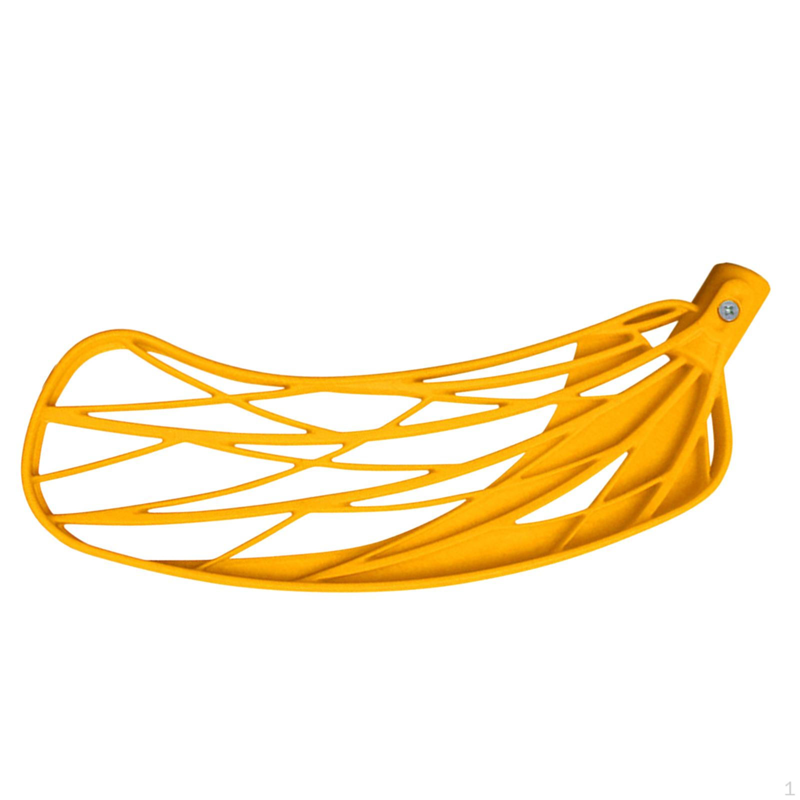 

Лезвие для флорбола, изогнутая головка хоккейной клюшки для сухих земель, универсальное стекловолокно Yellow Left Hand