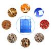 Hanging Foldable Fish Drying Mesh 3 Layers Vegetable Fish Drying Rack Zipper Storage Bag With Lanyard