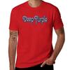 Deep Purple Text Symbol T-Shirt Oversized Graphics Shirts Graphic Tee Street Wear Fitted T Shirts for Men