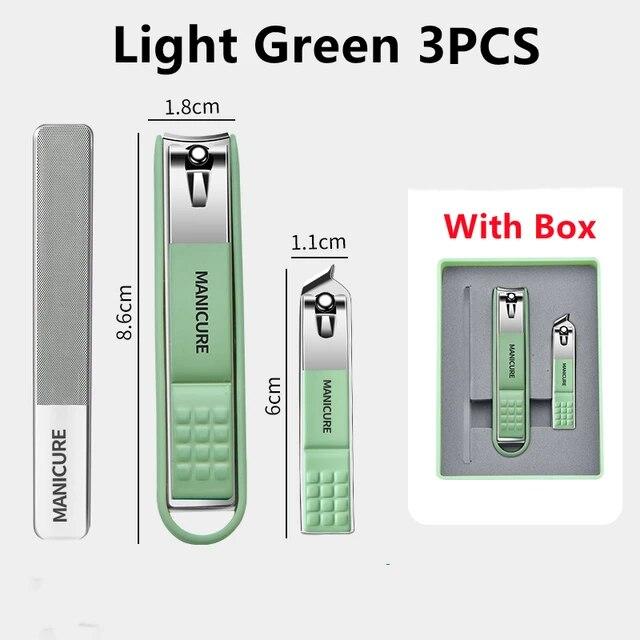 Germany Nail Clipper Set New High-Grade Men and Women On Special Nails Cut Nail Clippers Scissors Pedicure Tool with Box Gifts