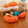 Soft Plush Pumpkin Pillow - Halloween Decorative Cushion, Stuffed Toy for Home & Car, Cute Gift for Kids & Adults