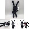 Adorable And Spooky Siren Head Horror Black Bunny Plush Stuffed Doll For Kids