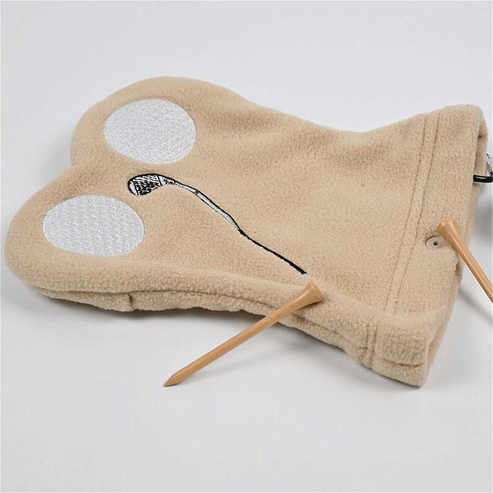 Plush Cloth Golf Waist Bag Golf Tees Holder Golf Ball Storage Bag Golf Ball Bag  Men Women