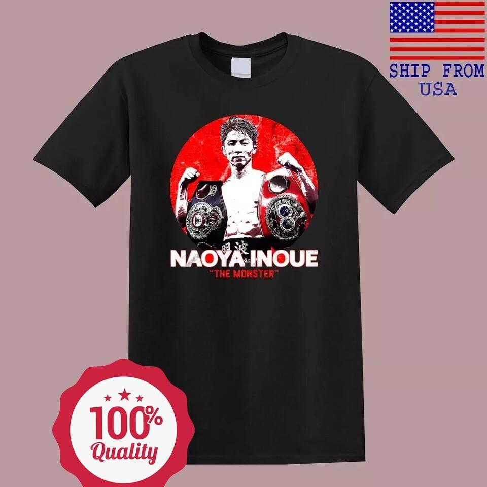 Naoya Inoue The Monster Japan Boxing Champion Men s Black Size S-5XL T- shirt Unisex T-Shirt L