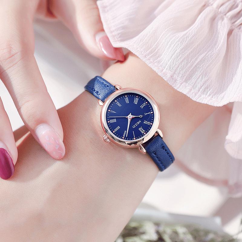 Kezzi Women's French Niche Watch: Elegant Minimalist Dial, Mori Girl Style, Light Luxury for Female Students