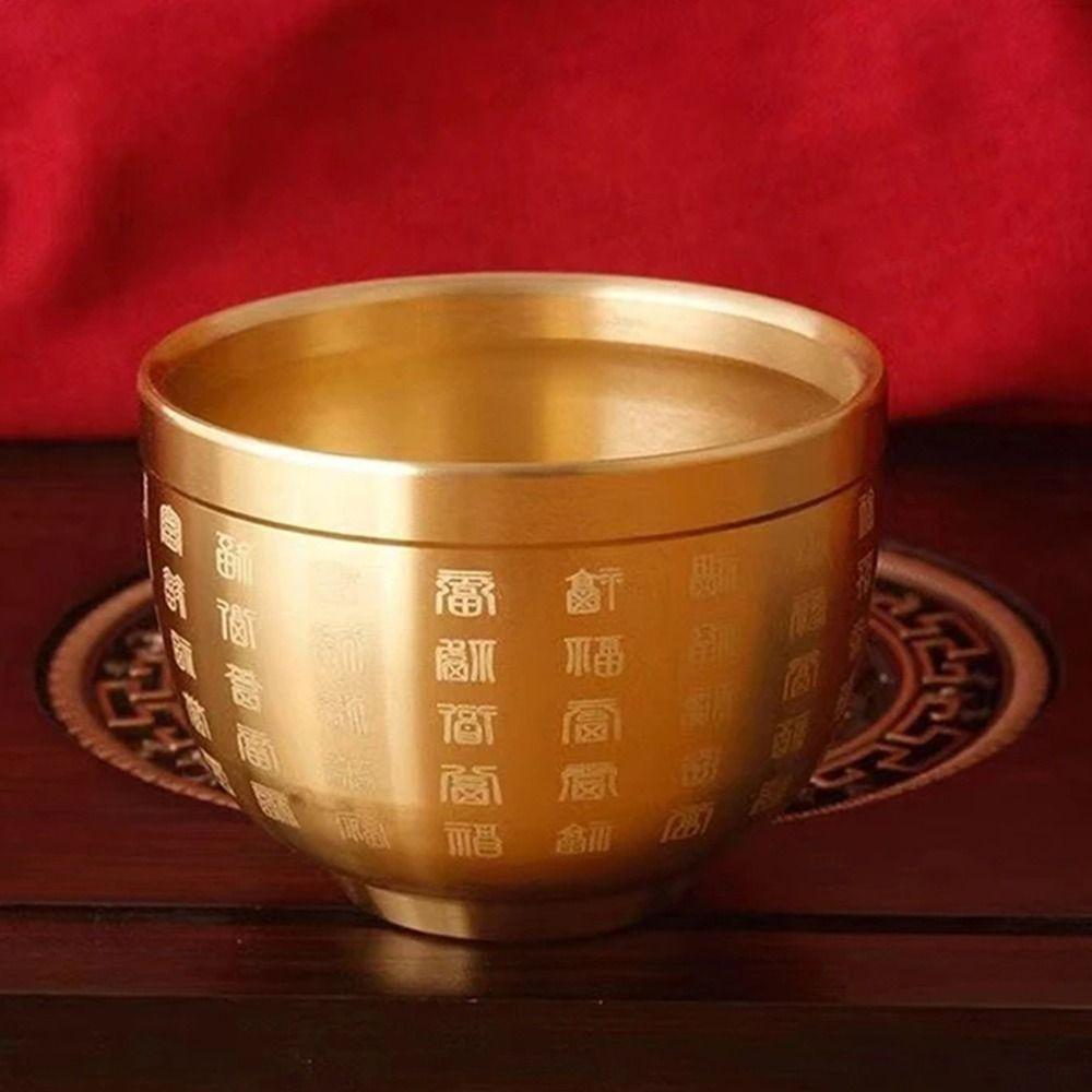 1Pcs 4.5-7cm Baifu Rice Cylinder Wealth Attracting Baifu Jar Cup  Study Decoration Gift