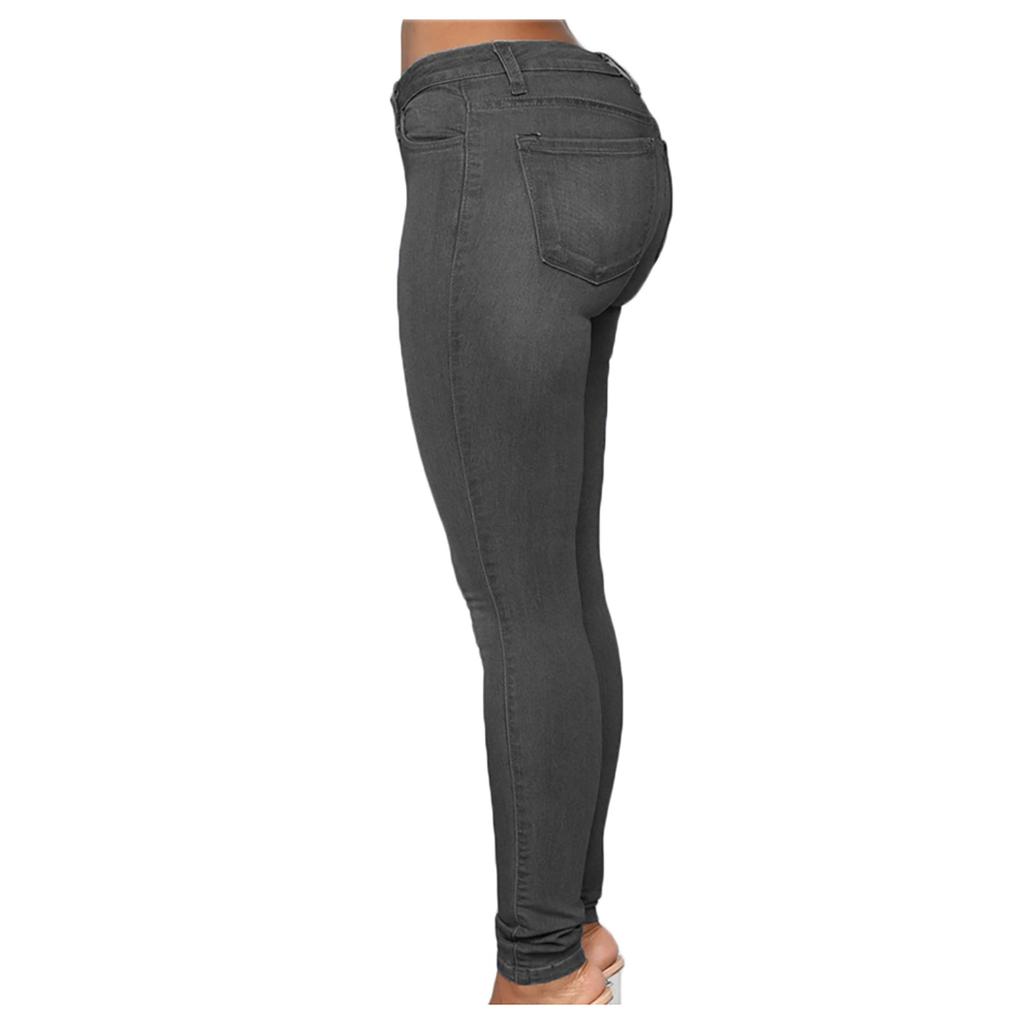 Women's Skinny Jeans Plus Size Fashion Casual Pencil Pants