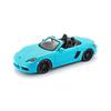 Jouet - BURAGO - Porsche 718 - Bleu - Échelle 1:24 - Intérieur
