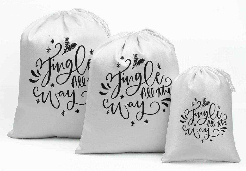 Darling Souvenir Blue House & Tree Christmas Party Supplies Gift Pouches Favor Candy Bags 15