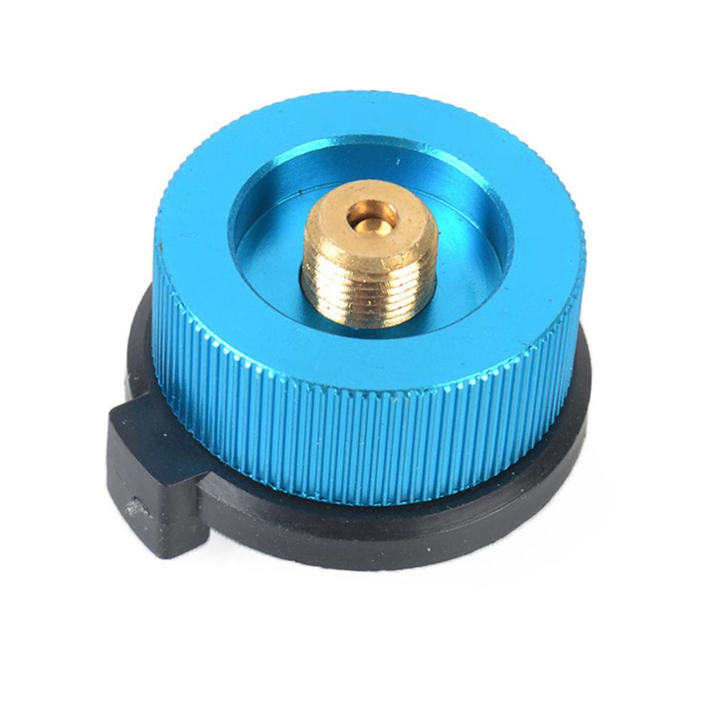 1PCS Camping Stove Adapter Propane Adapter Lindal Valve Butane Canister Adapter Cylinder Gas Cartidge Converter