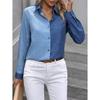 New Women'S Clothing Retro Casual Sexy Daily Fashion Temperament Commuting Business Shirt Long Sleeved Hoodie Top