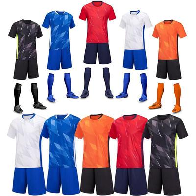 Football Jersey Set Men'S Training Jersey Printed Jersey Children'S Adult Sports Jersey Football Men'S Jersey