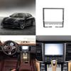 For Porsche Panamera 2010-2016 Real Carbon Fiber Navigation Screen Decoration Panel Trim Cover Car Interior Accessories Sticker