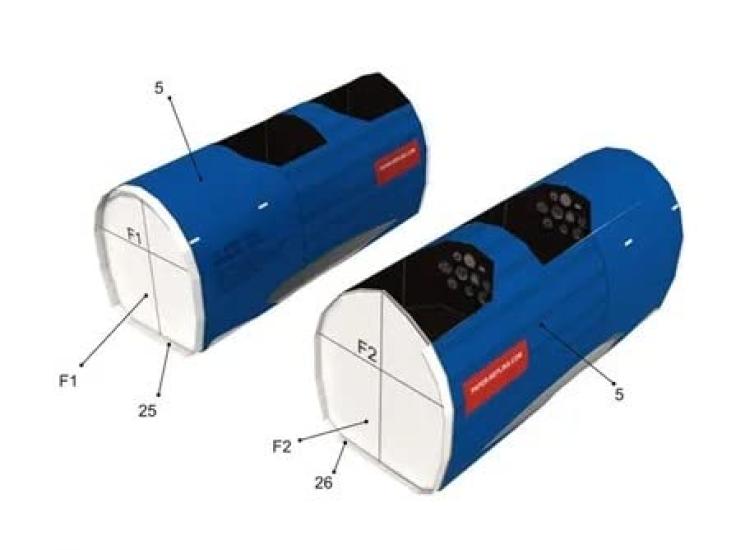 3D Assembly Model Papercraft Airplane Series Stearman (Boeing PT-17 1/40 Scale)