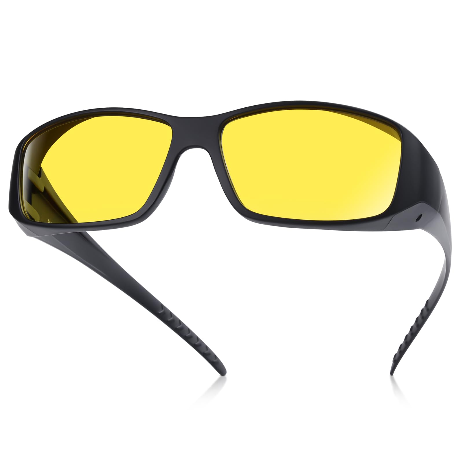 

Br Guras Night Driving Overglasses, Unisex, Night Vision Lenses, Two Frame Options, Myopia Compatible, UV400 & Polarized Protection,