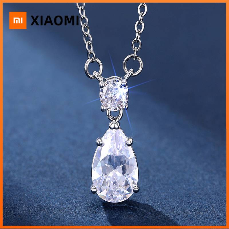 Xiaomi Huitan Frischer Stil Damen Halskette Trendige Hochzeits-Verlobungsparty-Accessoires Glänzende Perle CZ Jubiläum Vielseitiger Schmuck Geschenk
