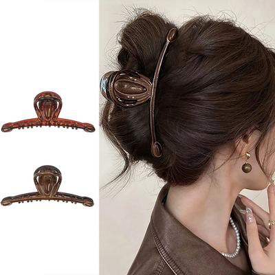 13cm Große Einfache Haarspangen Haarnadel Mode Haaraccessoires Haarklammer Für Frauen Mädchen